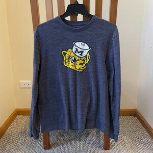 University of Michigan Long Sleeve Champion Athletic Wear Size M